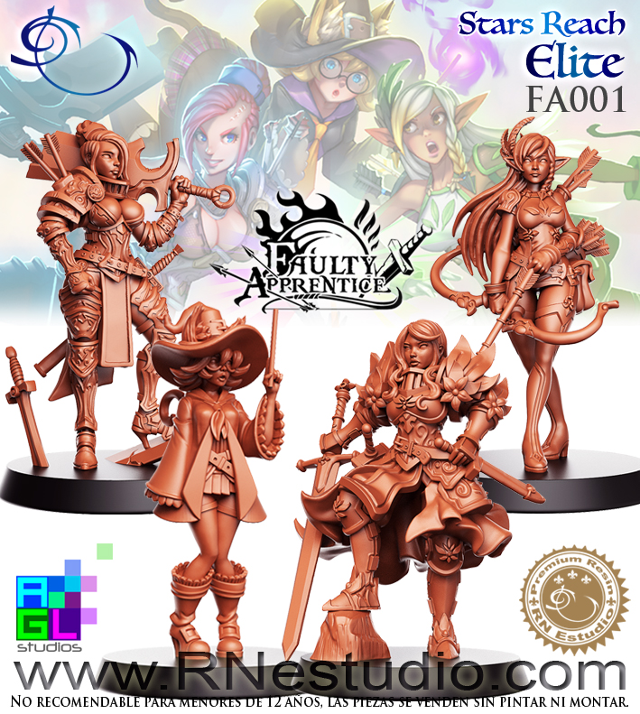 PRE-SUPPORTED Star Reach Elite - 32mm - DnD